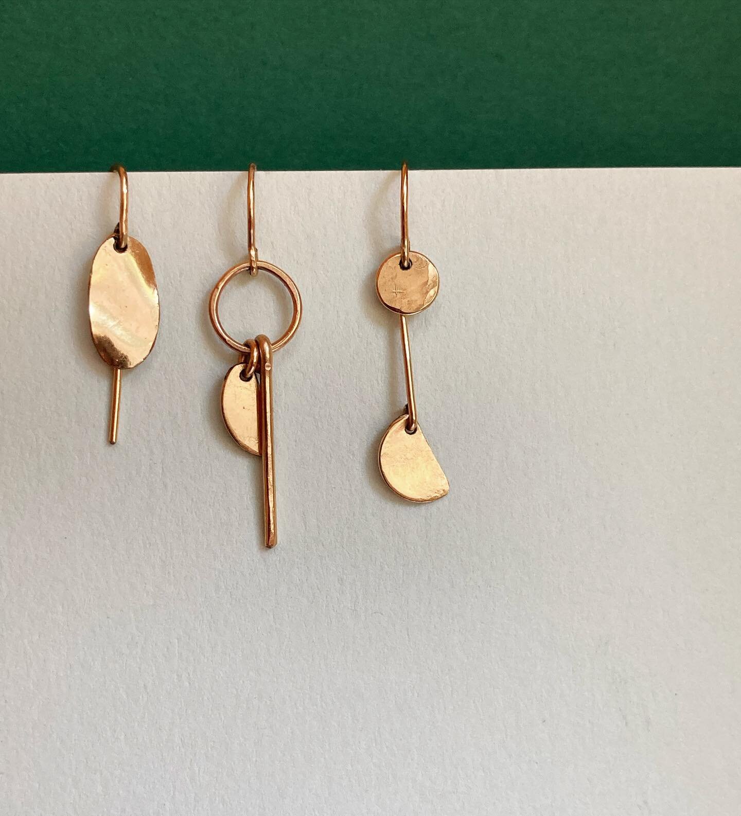 tiny gold fill earrings coming