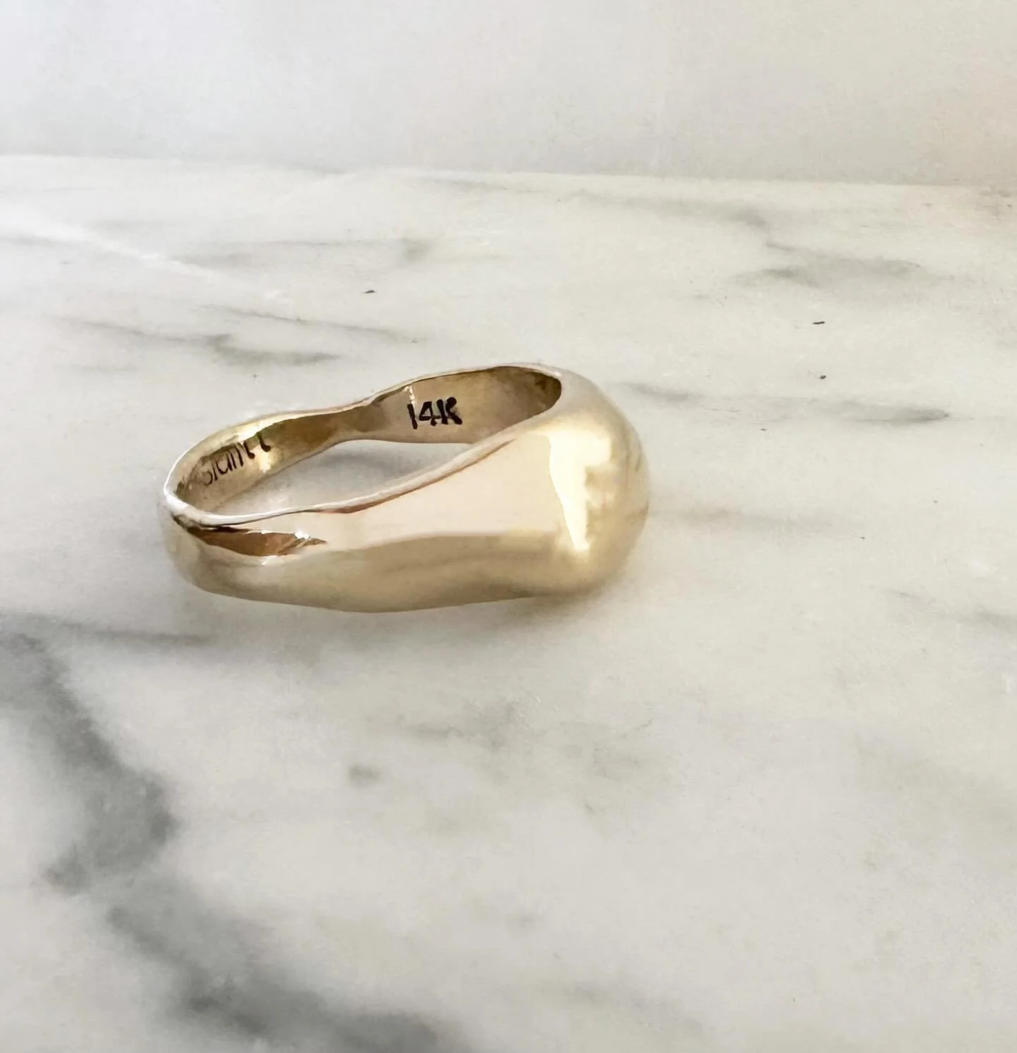 GRETA Ring in 14k 💛