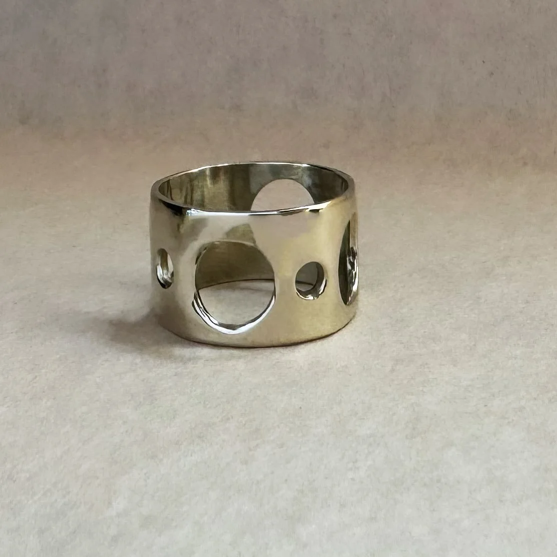 HALLE Ring ~ happy Friday ✨ A new ring now available in 14K gold, sterling silver, and recycled brass