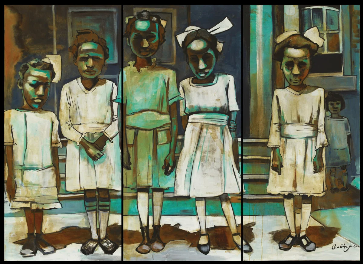 Wearing Their Sunday Best in the Midday Sun