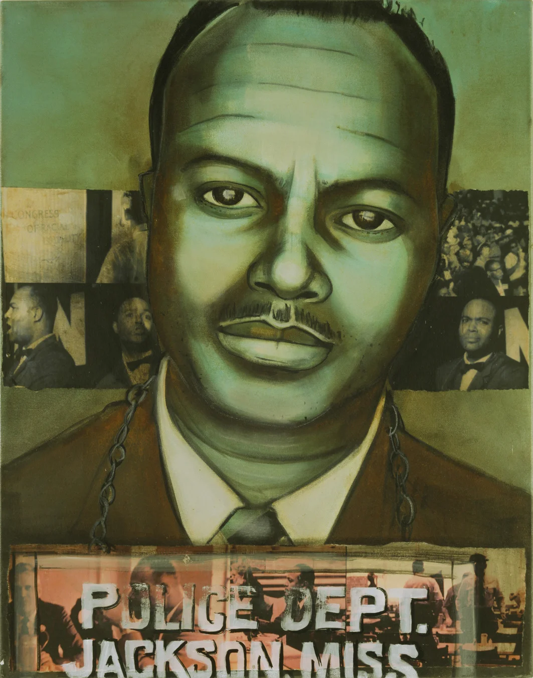 Arrested May 24, 1961 in Jackson, MS: James L. Farmer, 41