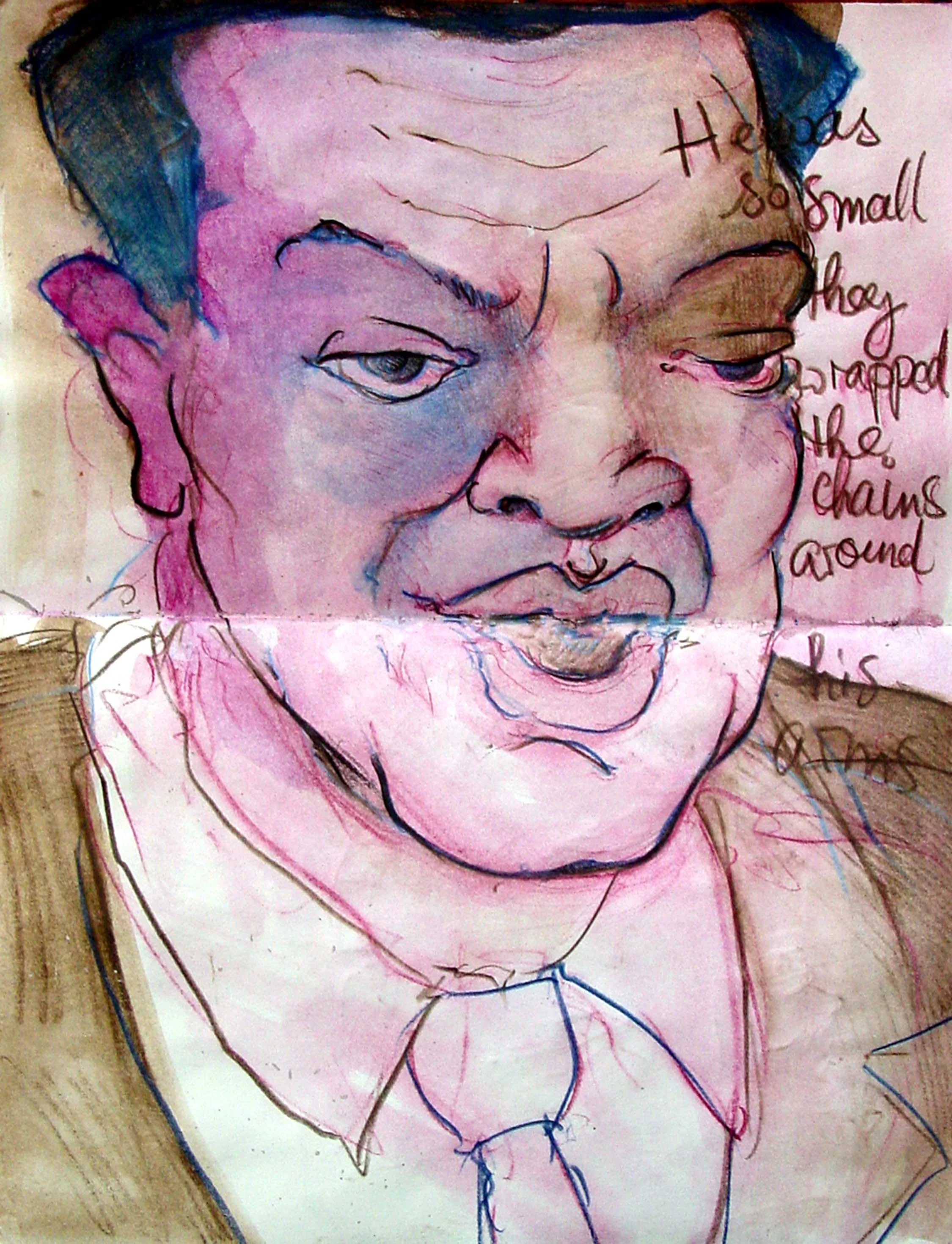 He Was So Small, They Wrapped The Chains Around His Arms