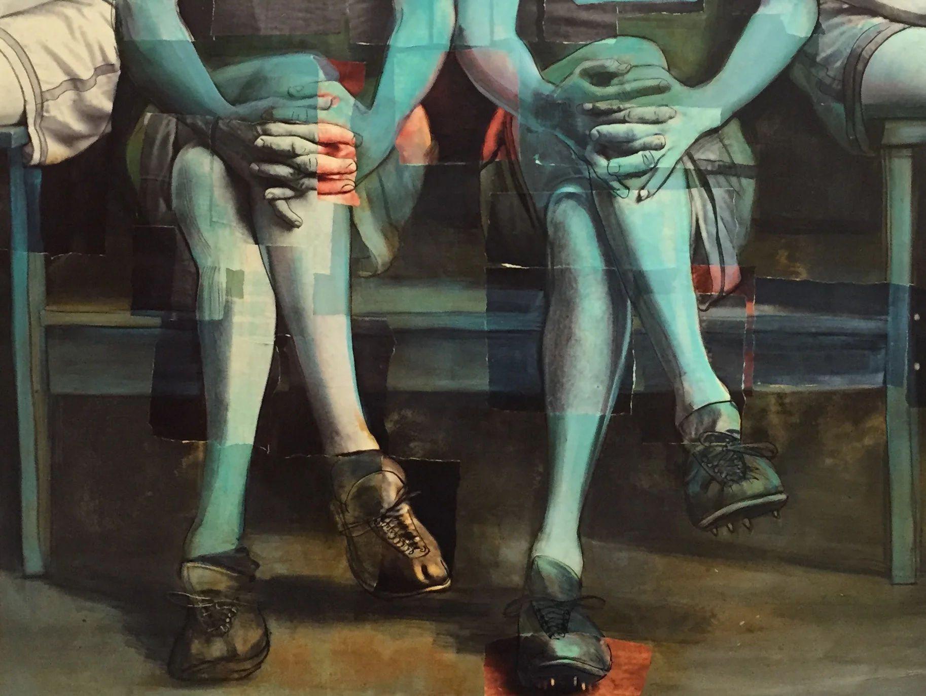 SEATED SPORTSMEN