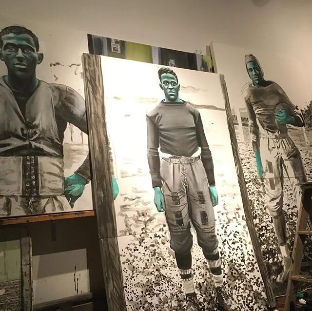 In the importance of keeping good company: its really important: Leslie Pollard, Fritz Pollard &amp; Paul Robeson...