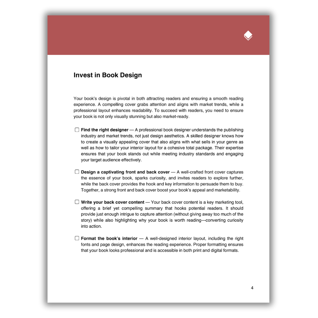 The Self-Publishing Checklist | FriesenPress