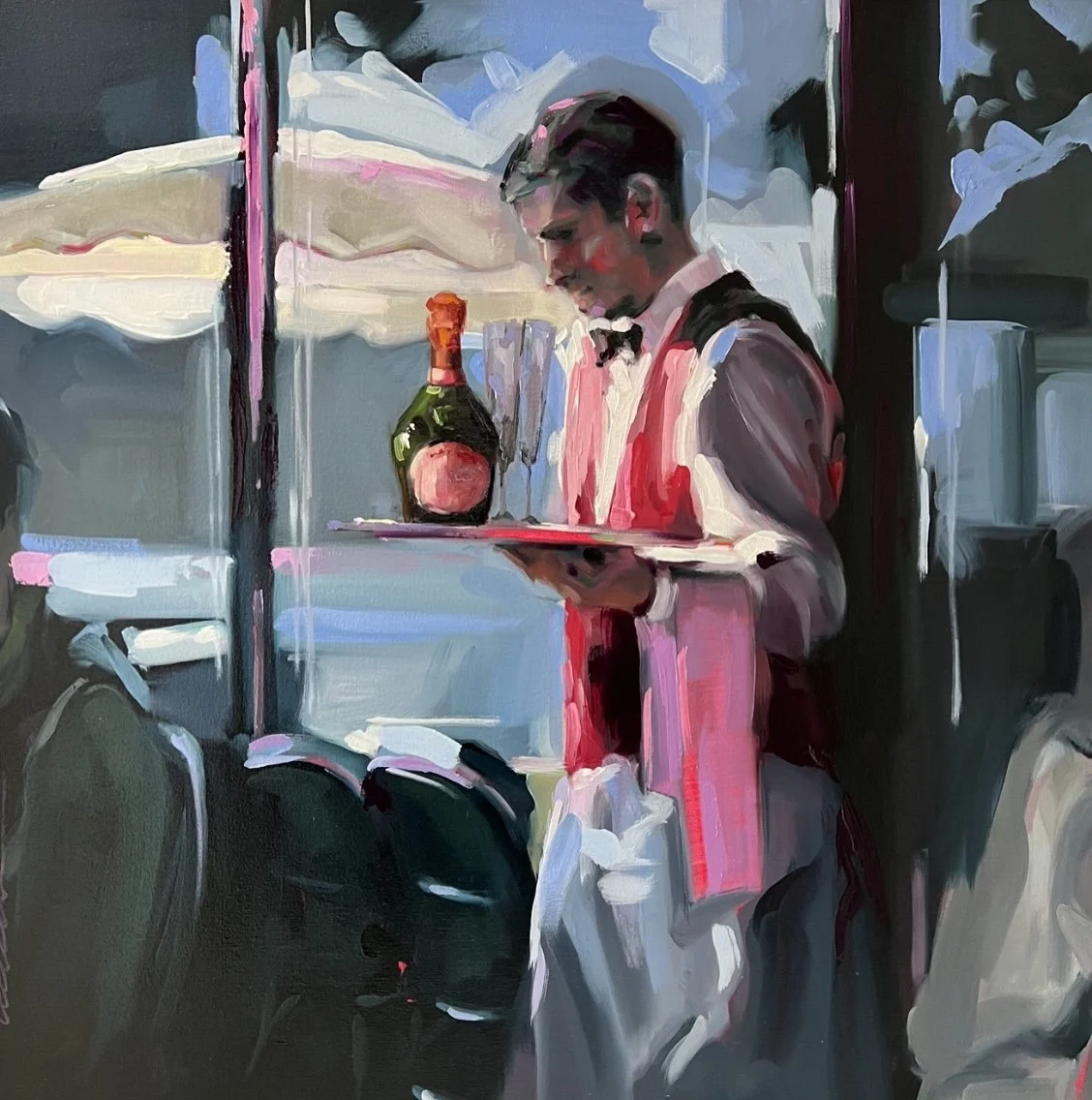 Oil  :  80cm x 80cm  :  £3250