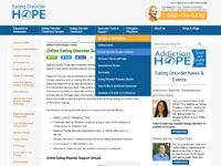 Audience: Professionals, Caregivers, Patients. https://www.eatingdisorderhope.com/recovery/support-groups/online