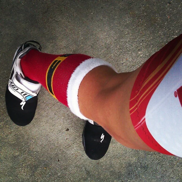Santa socks through the Santa Monica Mountains.