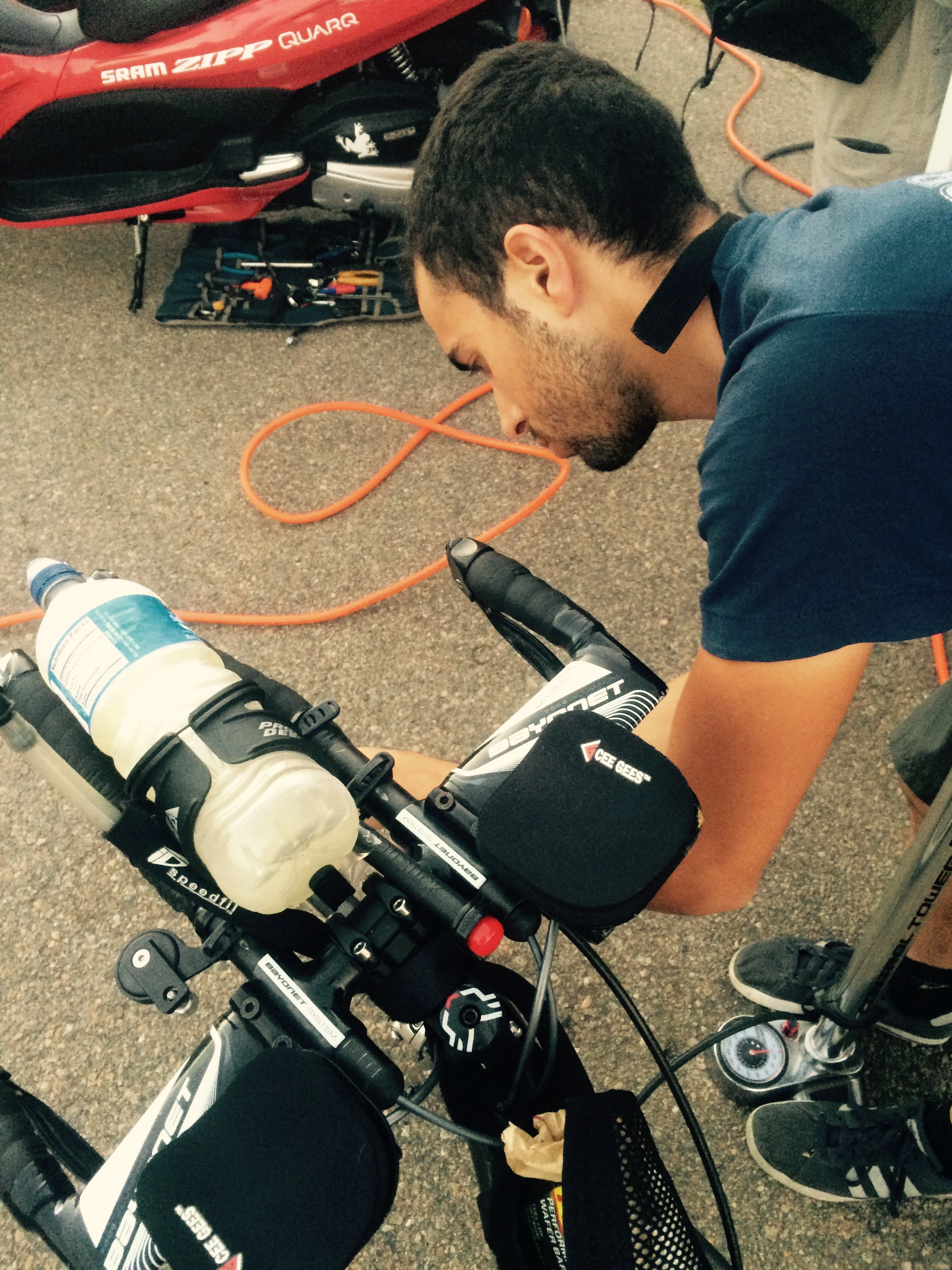 Documenting.