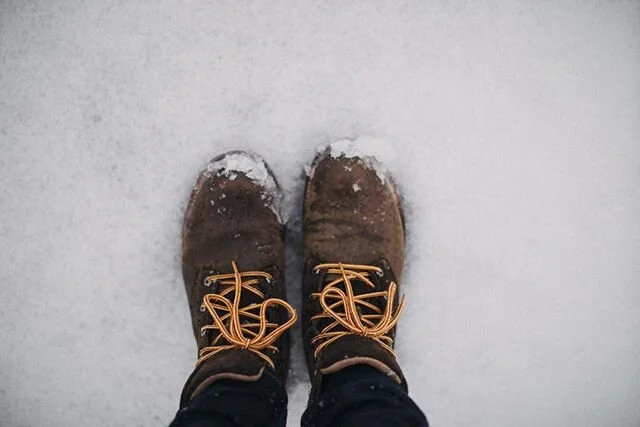 These boots are made for walking 🥾 ❄️ #snowday #meday #snowmageddon #snowtires #transportation #whiteout #canon5dmarkiv #steveston #vancity #yvr