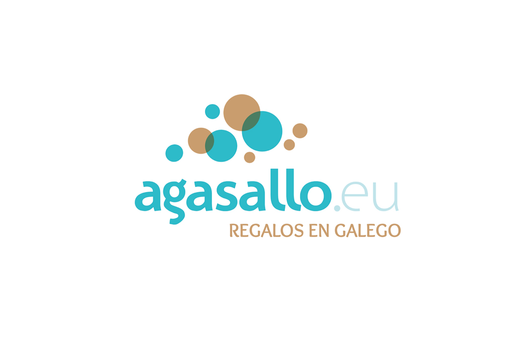 Identidad Corporativa para plataforma de regalos en galego / www.agasallo.eu