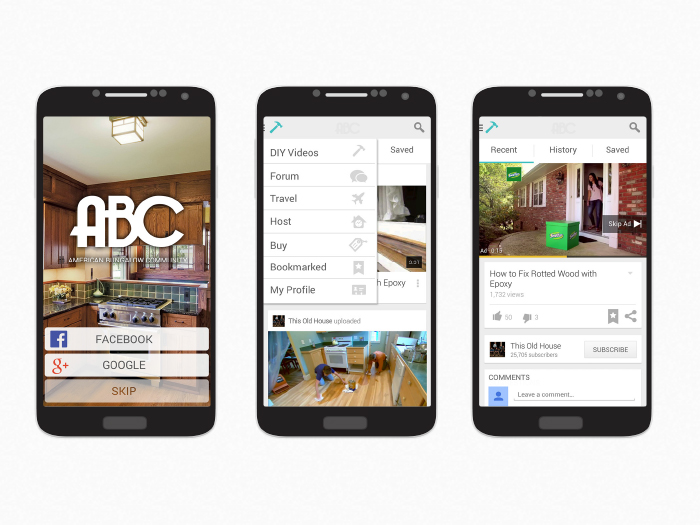Overview of the app