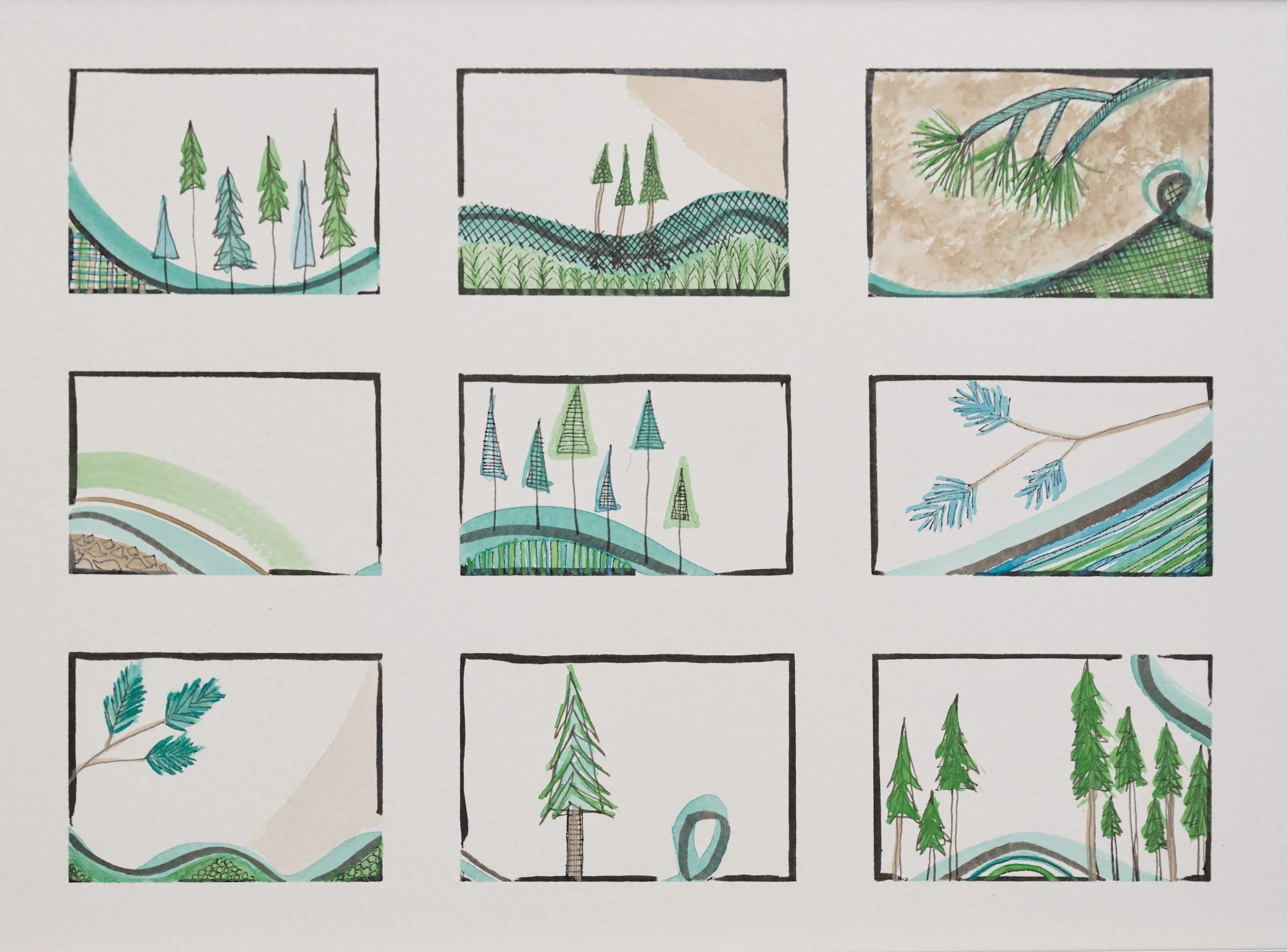 Untitled "Doodles" | Forest