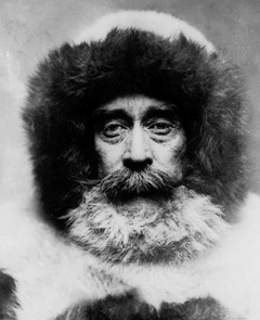 Robert Peary the first man to reach the North Pole.