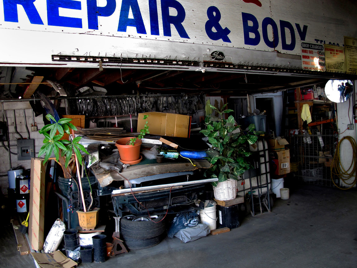 Repair Shop and Plants, Kathy Sloane