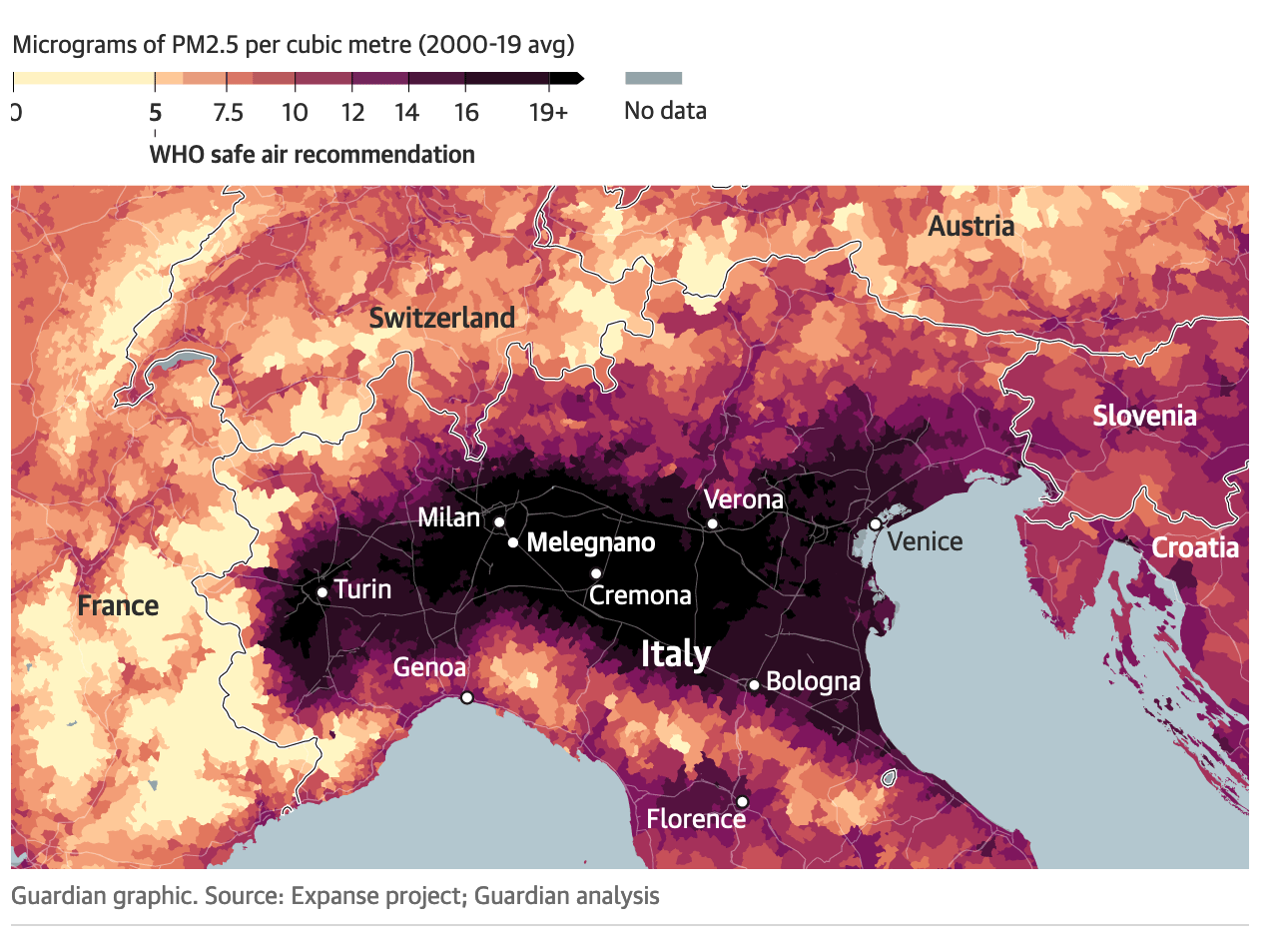  Matthew Taylor and Pamela Duncan, “Revealed: almost everyone in Europe is breathing toxic air”,  The Guardian , September 29 2023 