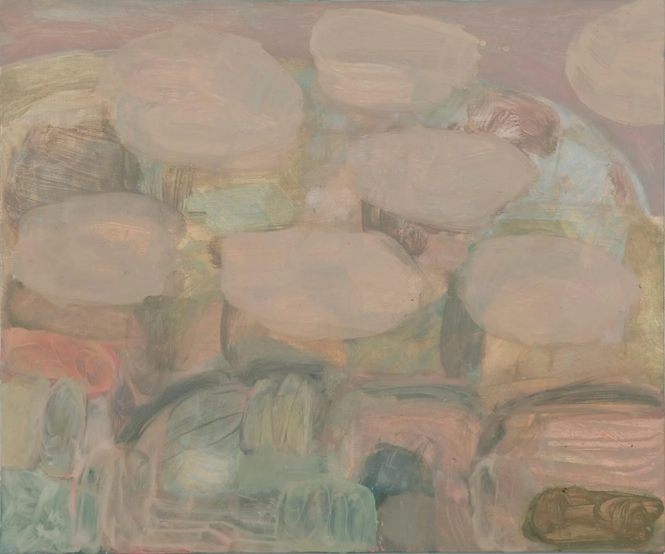 Tavlan är klar när varje färg har hittat sitt hem Taulu on valmis, kun jokainen väri on löytänyt kotinsa 60 x 72 cm oil on canvas 2007 (photo: Henrik Schütt)