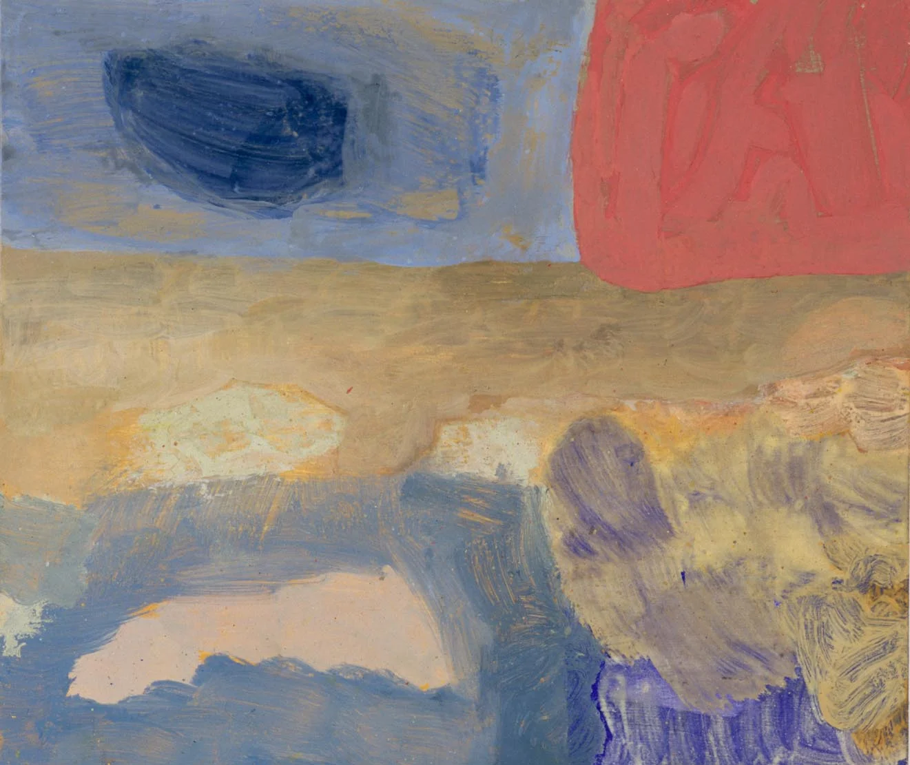 Sjöfågelns äventyr Merilinnun seikkailut 29,5 x 34,5 cm oil on panneau 2007 (photo: Henrik Schütt)