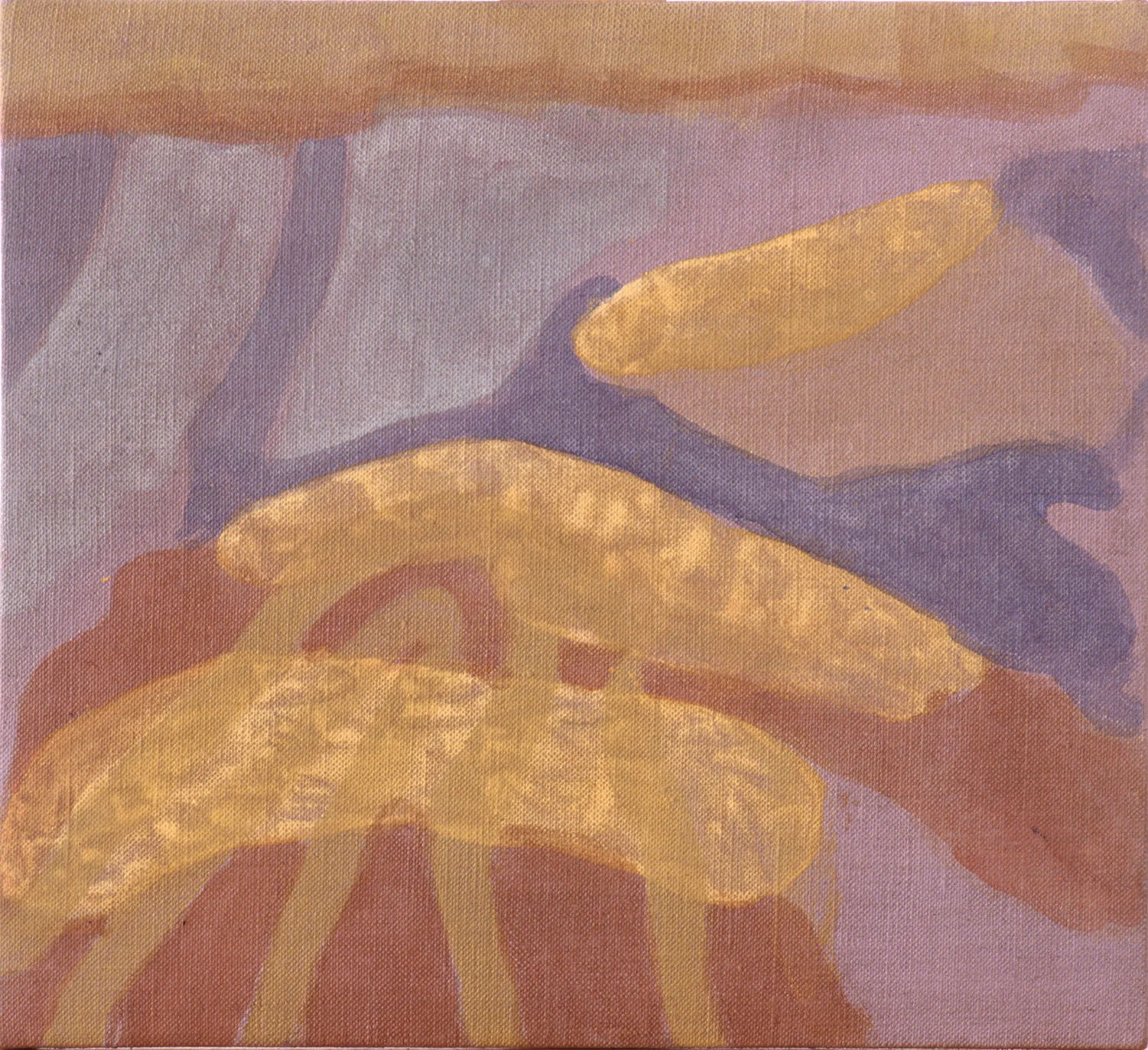 Strömmingens dröm Silakan uni The herring´s dream 45 x 50 cm acryl on canvas 1996