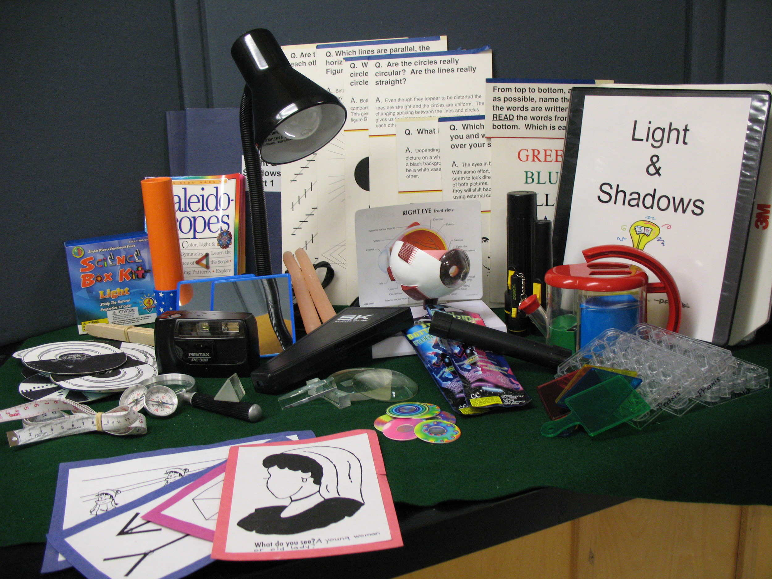 Light and Shadows kit contents