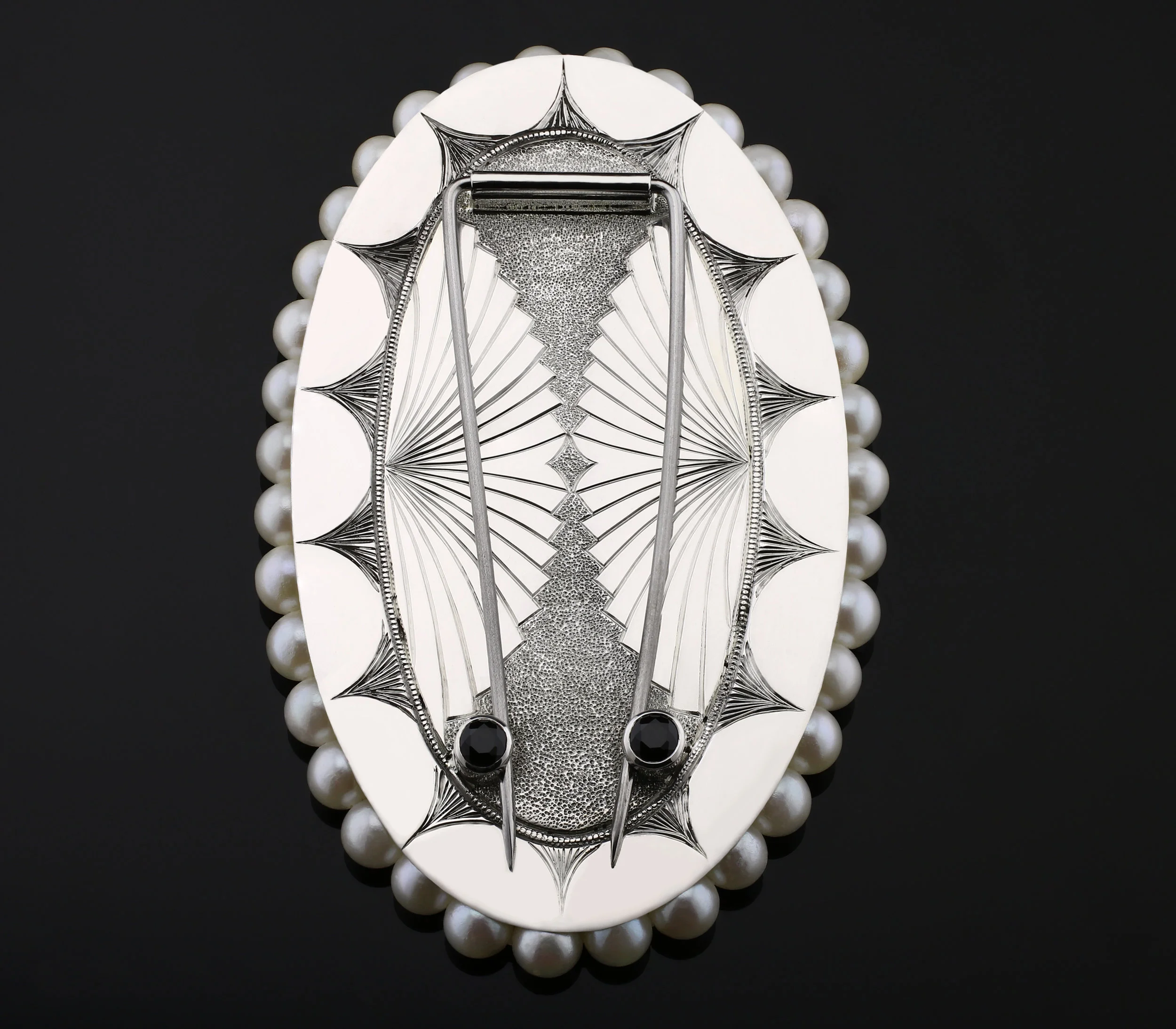 My Mother's Pearls, 2017 (back)