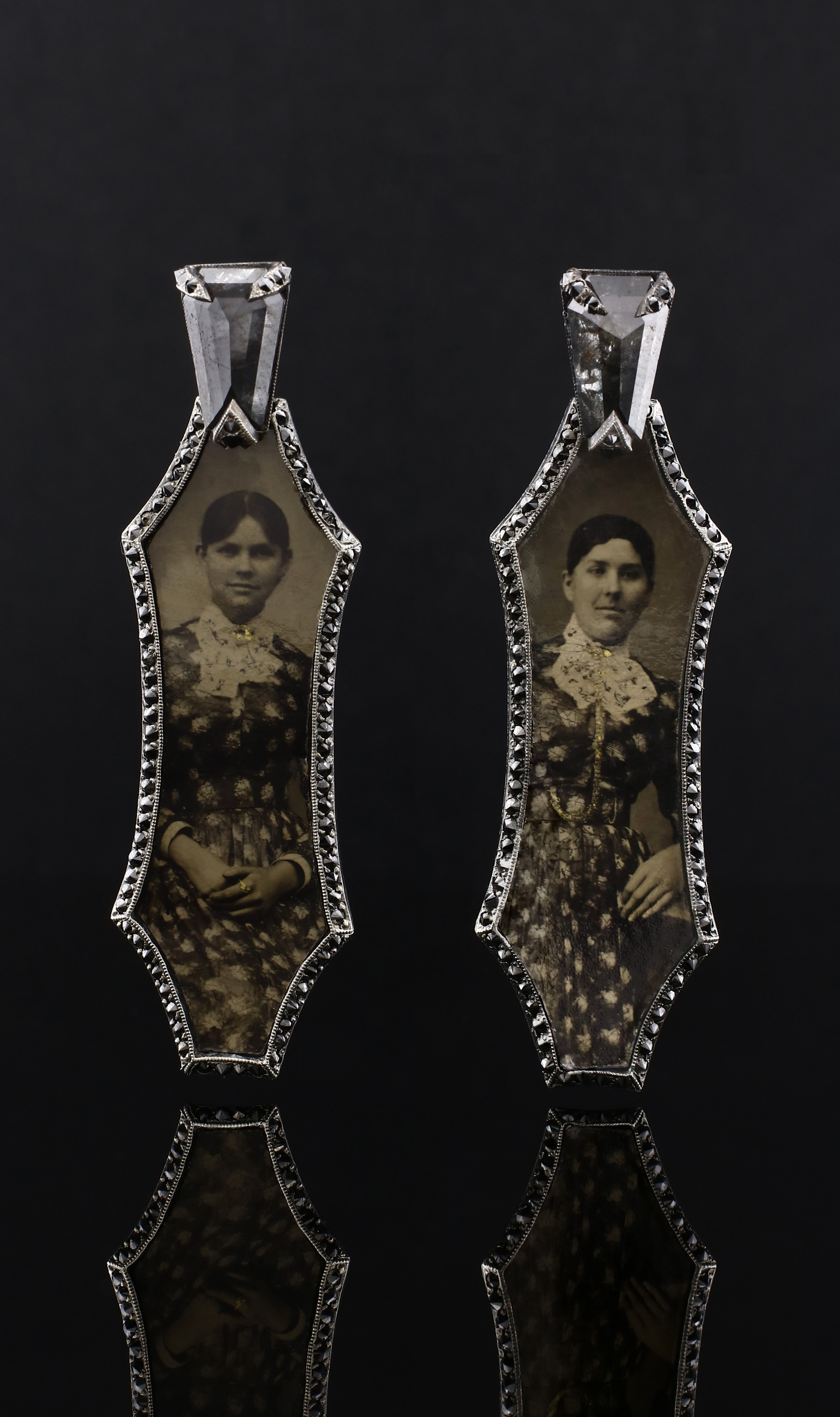 Siamese Sisters Earrings, 2018