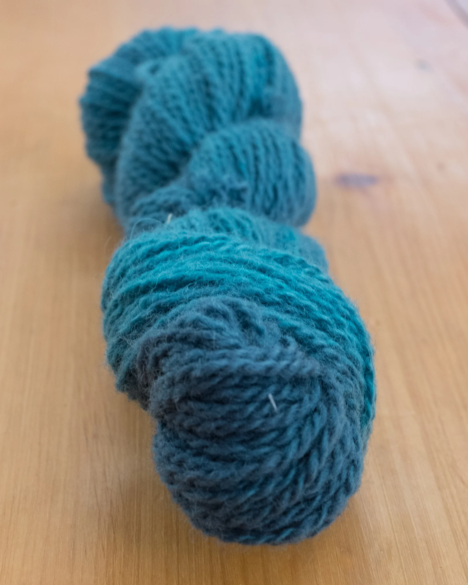 Wool Trip Yarn: Julie Asselin Micro Edition PEACOCK