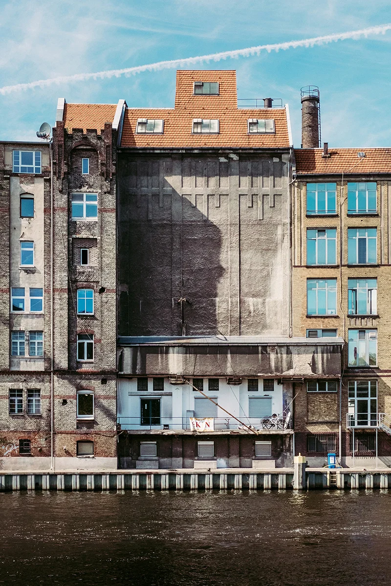 Buildings near the Technische Universität, overlooking the Spree