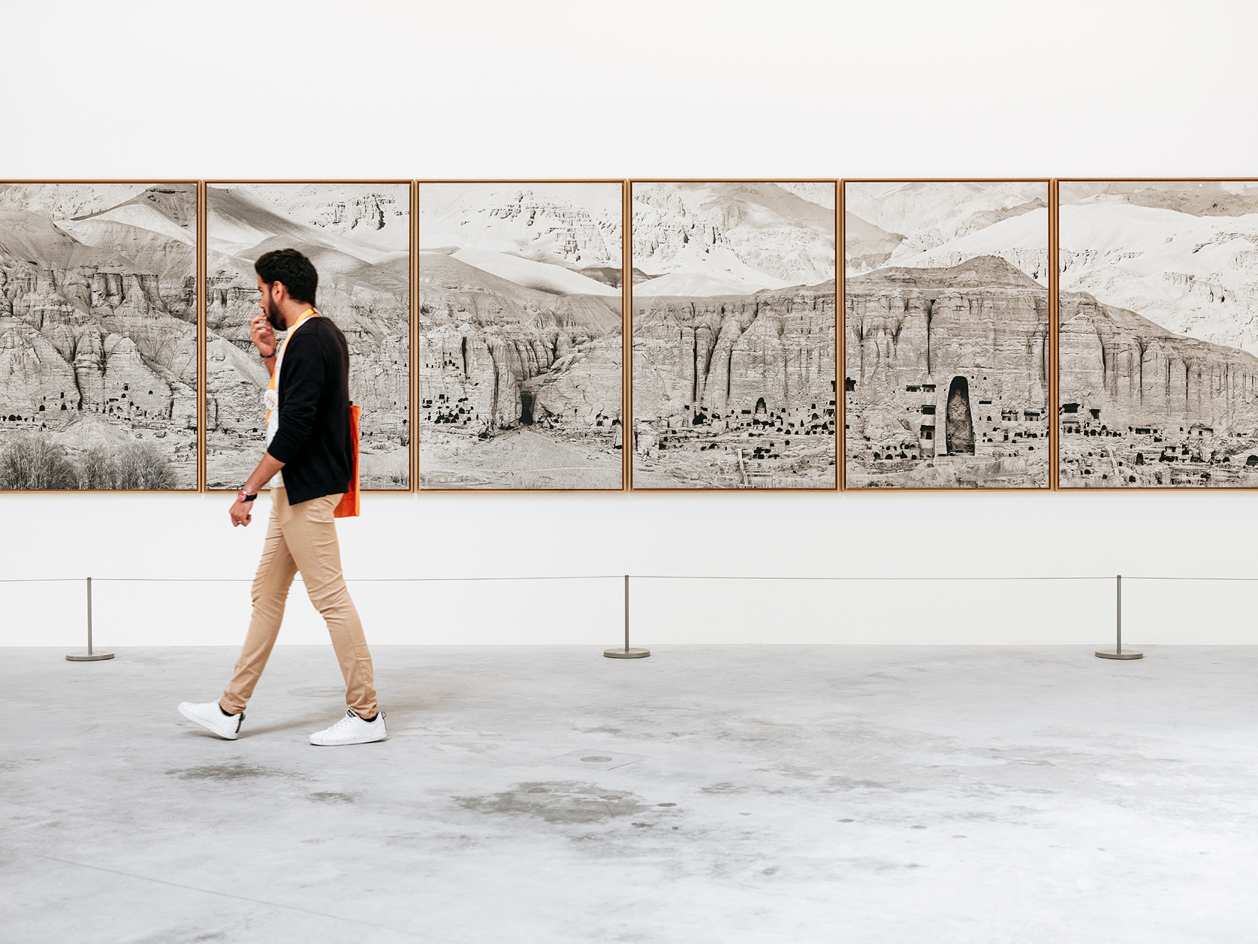 Pascal Convert, Falaise de Bâmiyân , 2017