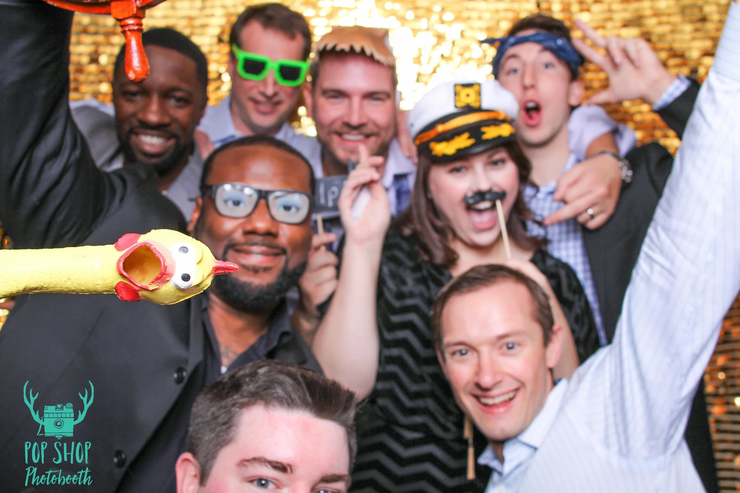 Combination anniversary + birthday party