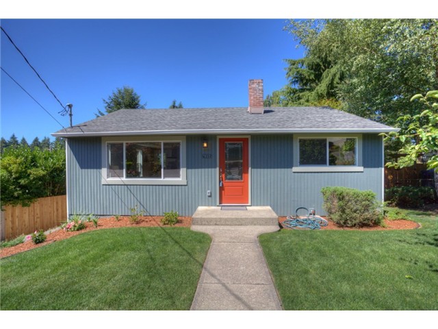 Nestled in the heart of highly desirable Gregory Heights this 3 bedroom 2 bath house has completely been remodeled. New bamboo flooring main level, new carpet lower, new tile flooring baths and kitchen, new roof, new pex plumbing throughout, all new electrical. Kitchen and deck off kitchen showered with afternoon sun. New rebuilt two car garage accessed via alley. New sod and landscaping. This is a must see property. Move in ready. Easy access to downtown Burien with restaurants and shopping.
