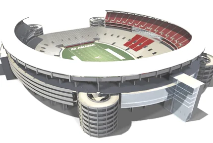 University Of Alabama Bryant Denny Stadium Expansion