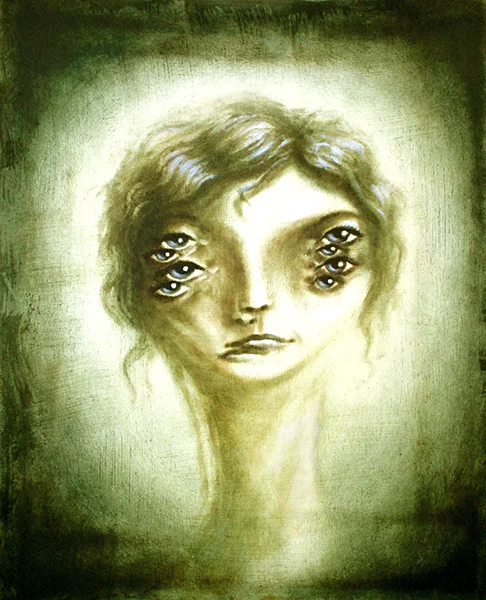 myriad IV, mixed media on paper, 20x16 $400