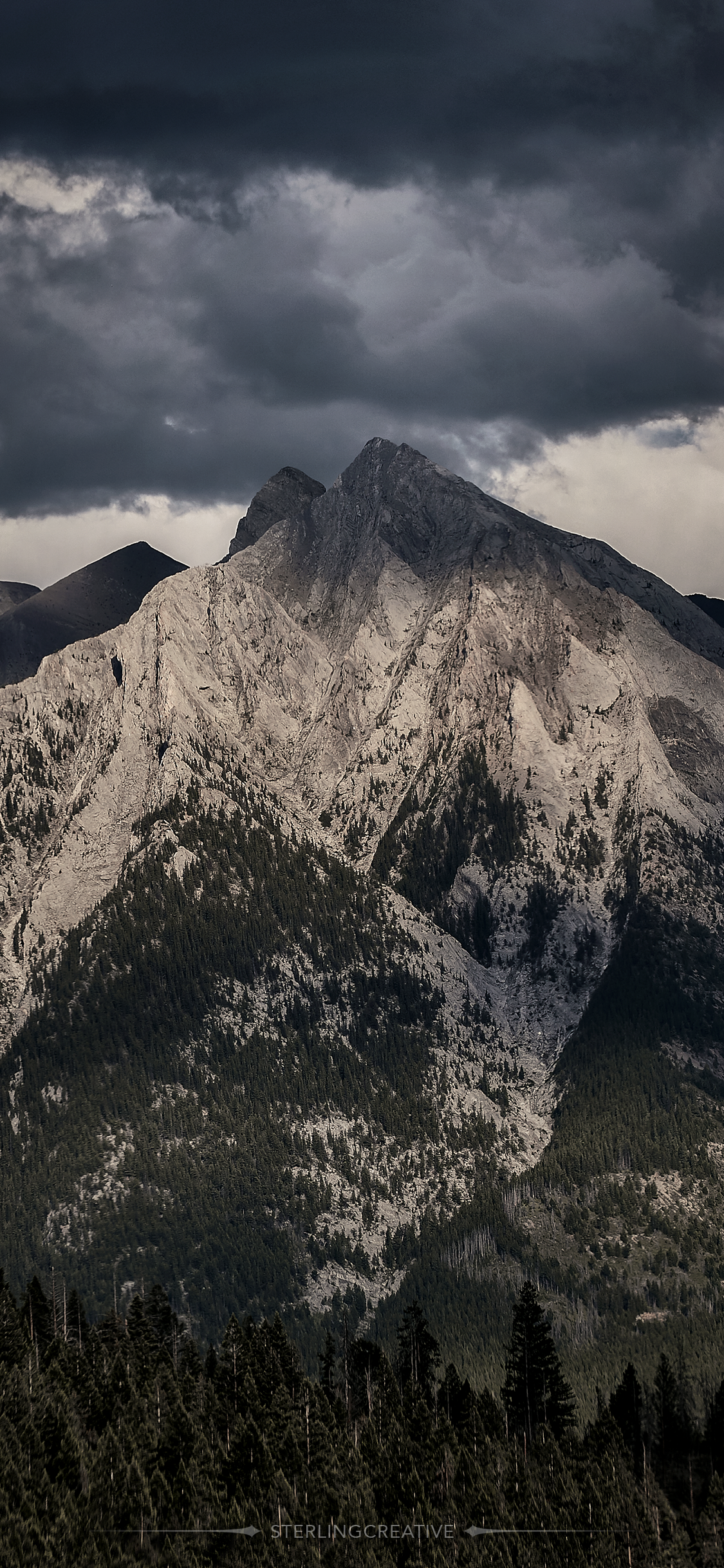 Stormy Mountain Banff