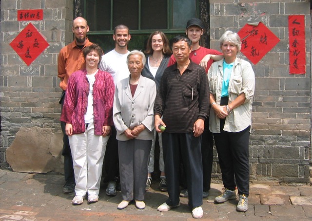  Gongfu training with Master Li Run Xi, Tai Yuan, China 