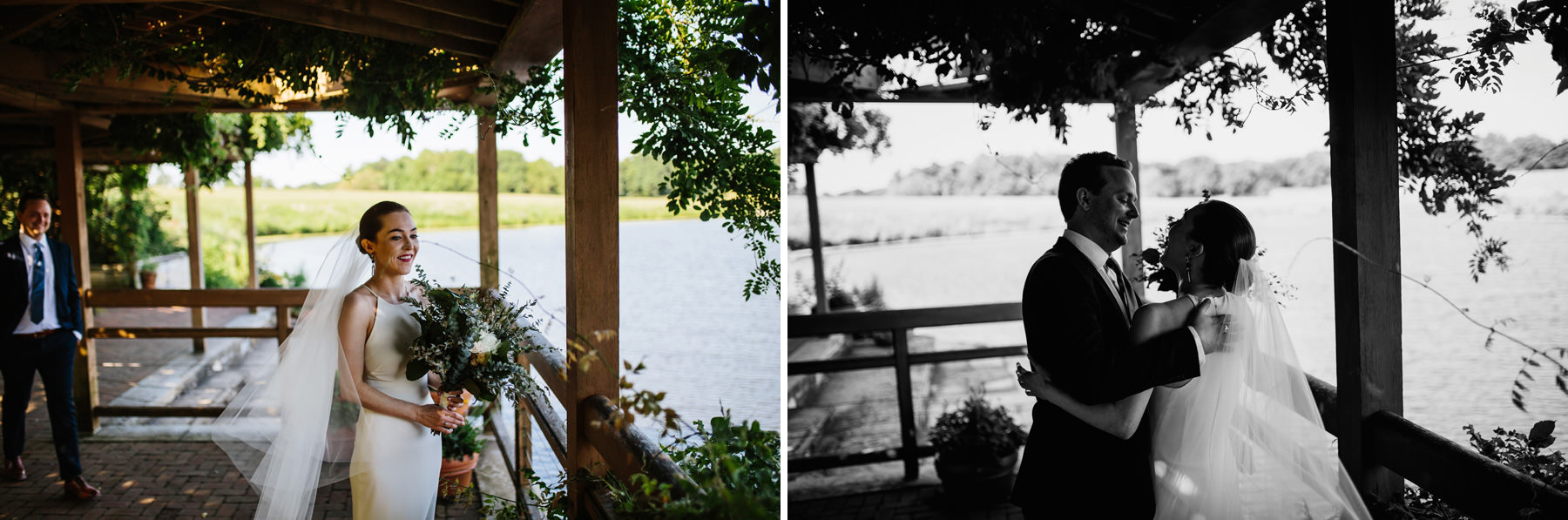 Jordan and Josh's Powell Garden's Chapel Elopement followed by an intimate reception at The Westside Local in Kansas city Missouri. Kindling Wedding Photography and Videography. Kansas City based wedding photographers available for travel and destination weddings.