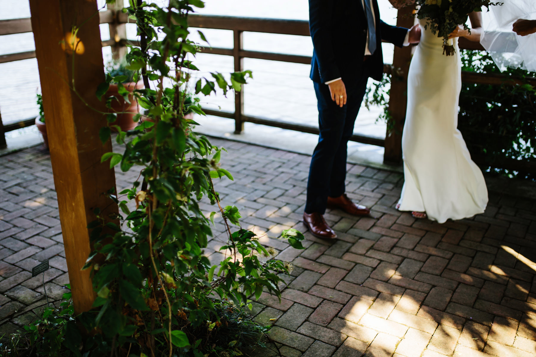 Jordan and Josh's Powell Garden's Chapel Elopement followed by an intimate reception at The Westside Local in Kansas city Missouri. Kindling Wedding Photography and Videography. Kansas City based wedding photographers available for travel and destination weddings.