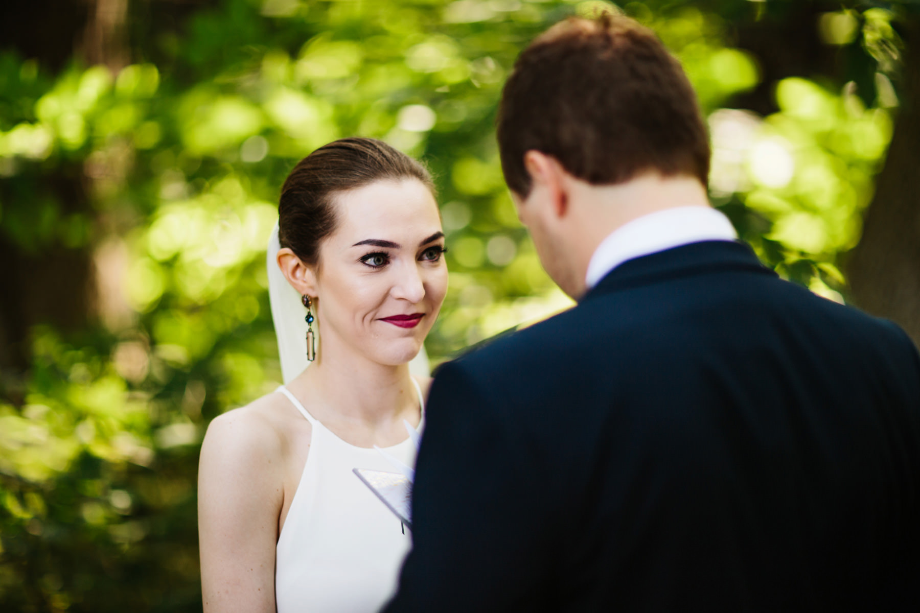 Jordan and Josh's Powell Garden's Chapel Elopement followed by an intimate reception at The Westside Local in Kansas city Missouri. Kindling Wedding Photography and Videography. Kansas City based wedding photographers available for travel and destination weddings.