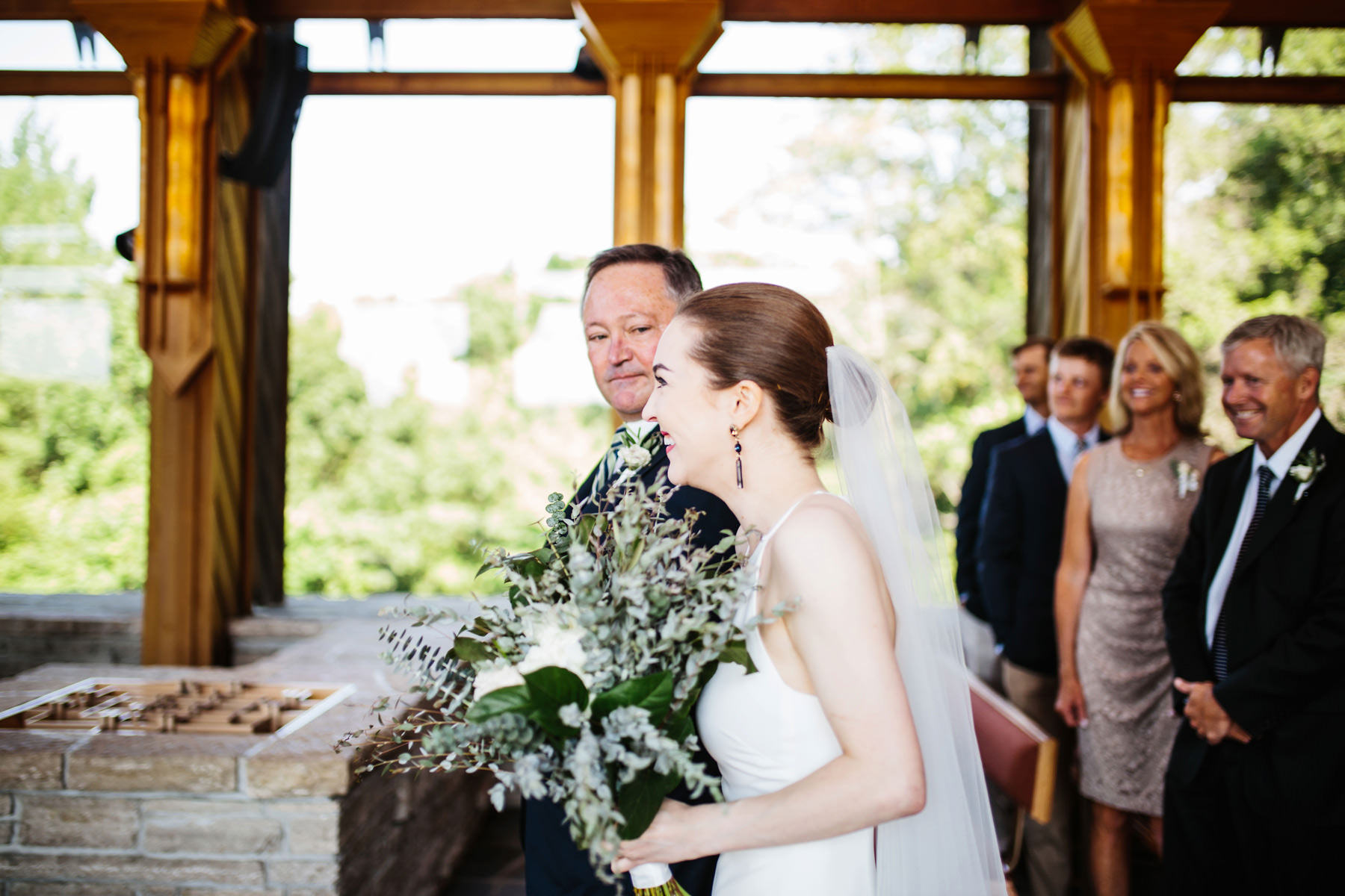 Jordan and Josh's Powell Garden's Chapel Elopement followed by an intimate reception at The Westside Local in Kansas city Missouri. Kindling Wedding Photography and Videography. Kansas City based wedding photographers available for travel and destination weddings.