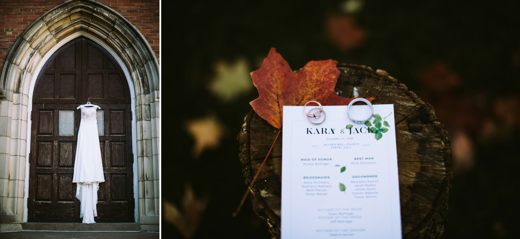 31_Jacob's Well Church Drexel Hall Fall Wedding Kansas City, Missouri_Kindling Wedding Photography.JPG