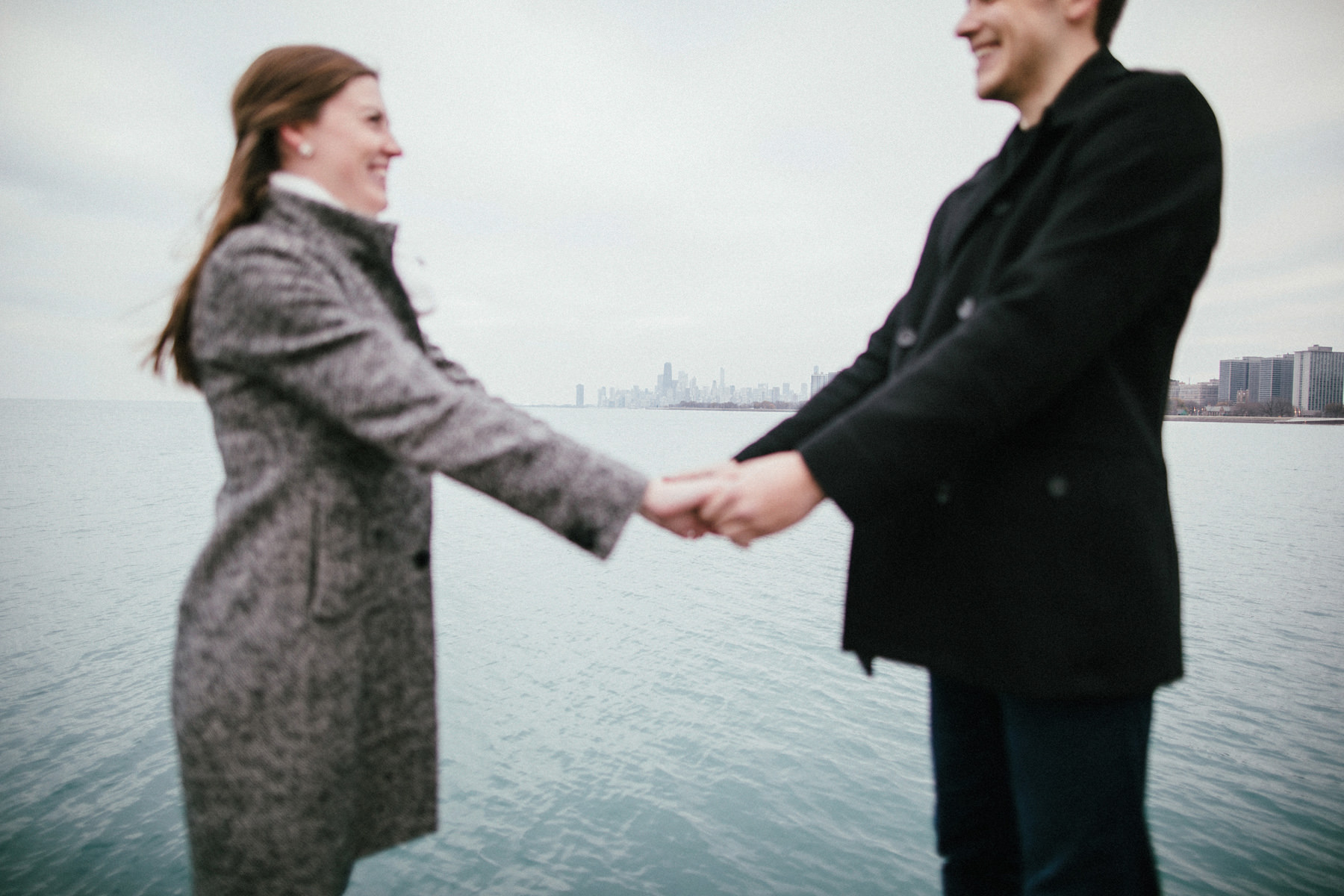 158_Montrose Beach Skyline Engagement Session Chicago, Illinois_Kindling Wedding Photography.JPG