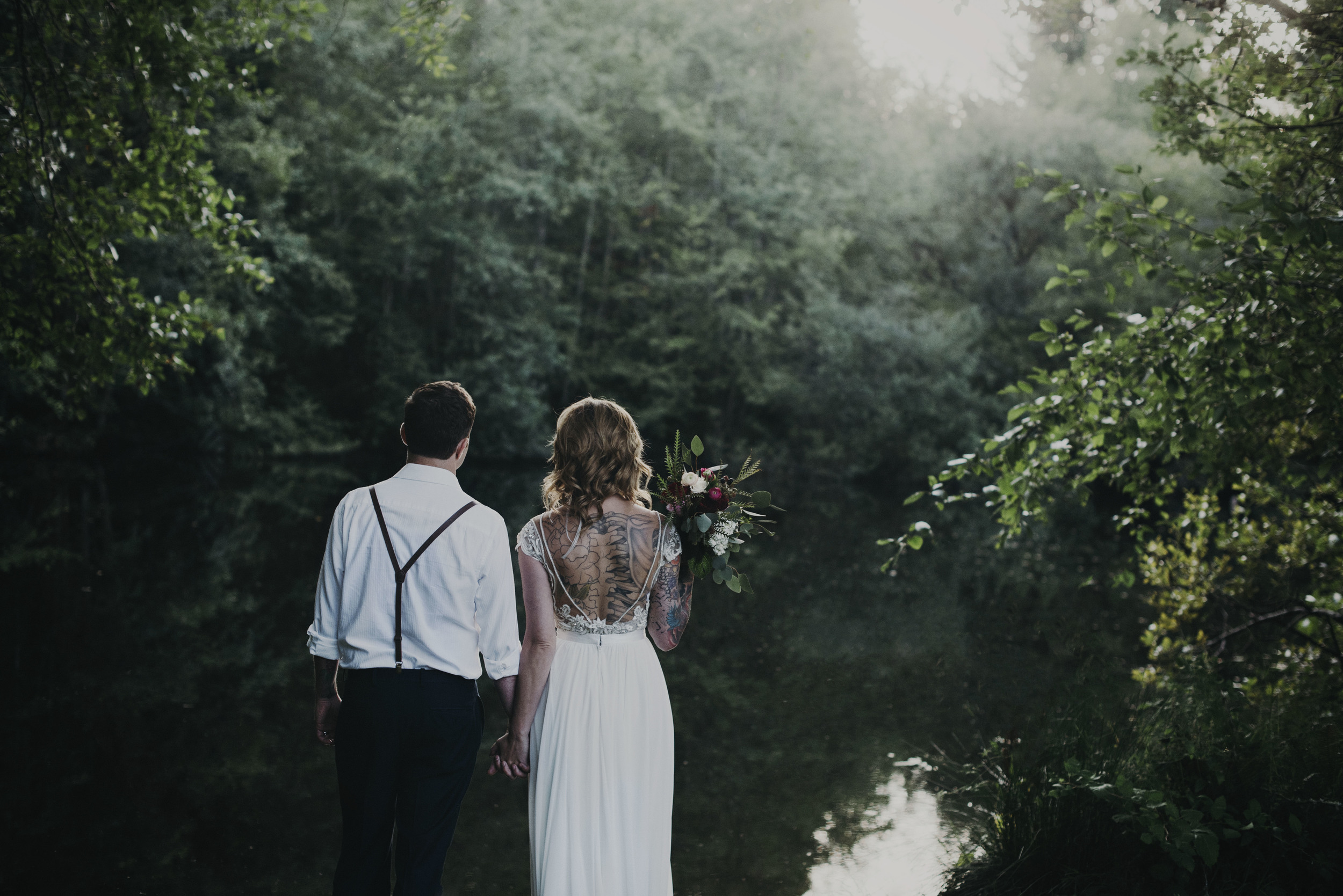 Bainbridge Island Styled Shoot styled by Bixby + Pine, Gown from Le Salon Bridal