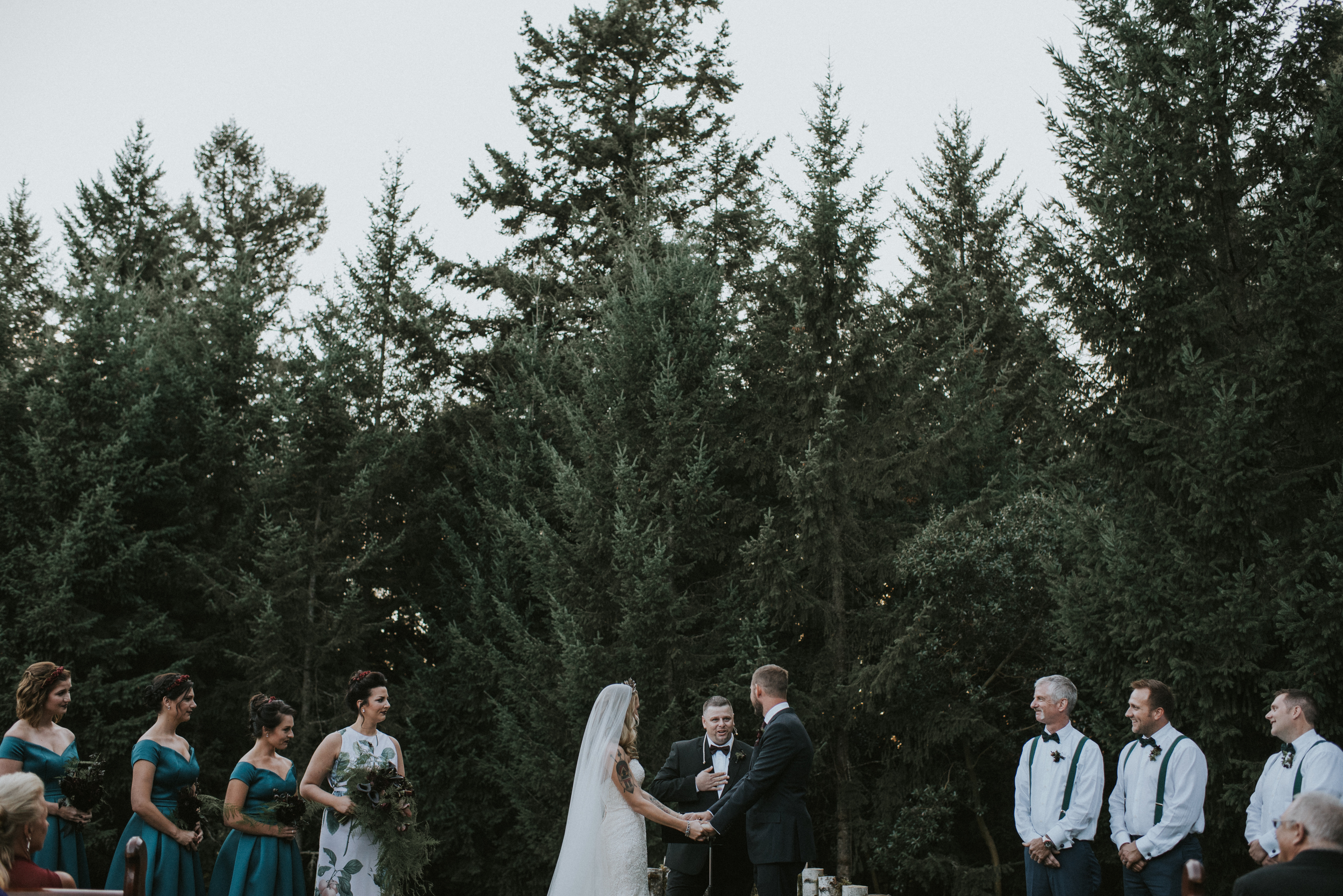 Jade & DJ West Linn Estate Wedding 