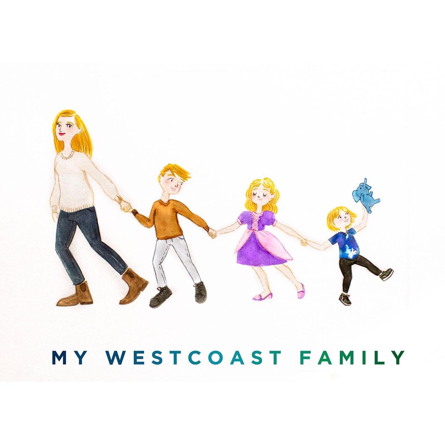 WEST COAST✌️BEST COAST
An illustration update for a fun-loving woman + mother who is as inspiring as she is kind 💙
After 6 years raising and sharing her growing family in Toronto, @emilycordonier has returned to the beautiful West Coast!