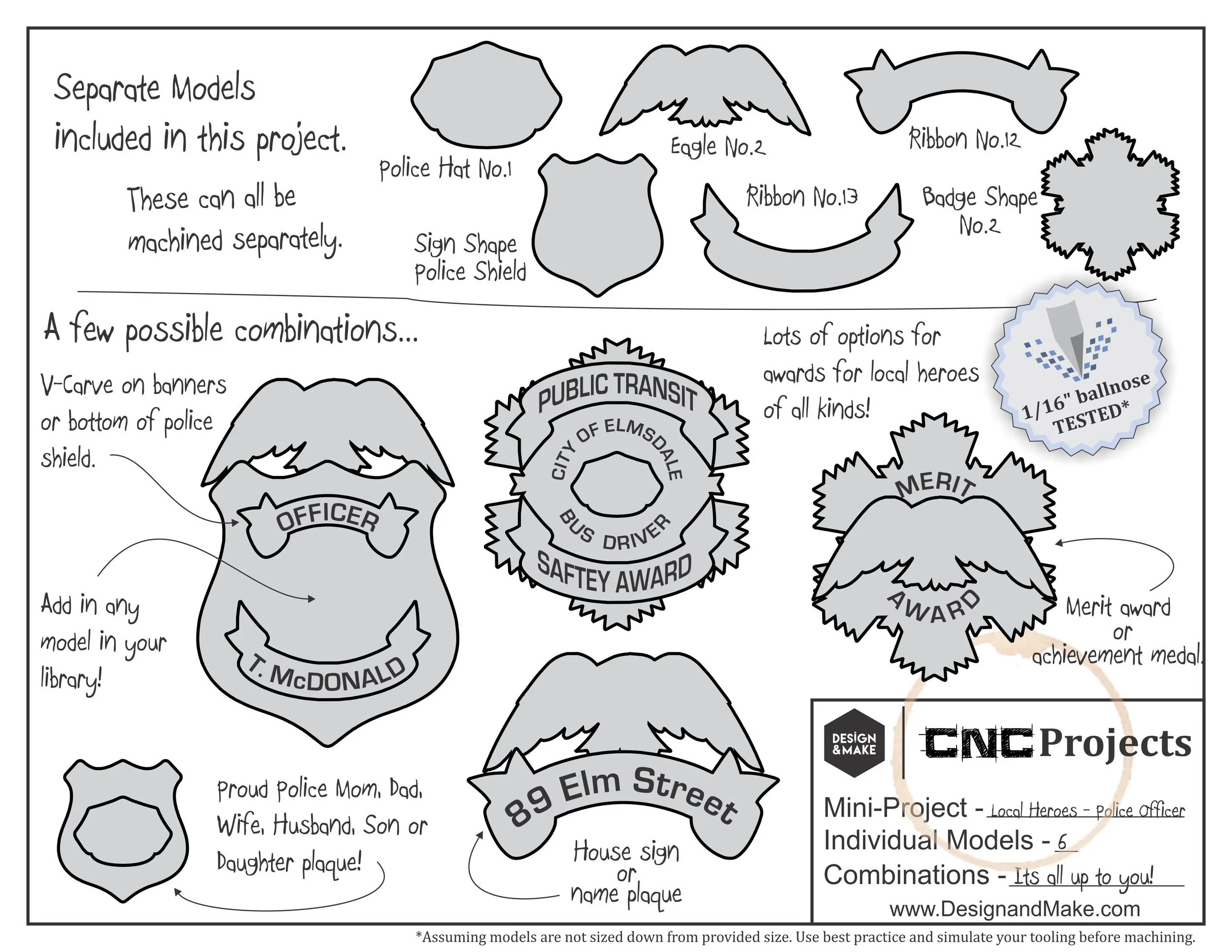 Project Sheet - Click to enlarge.