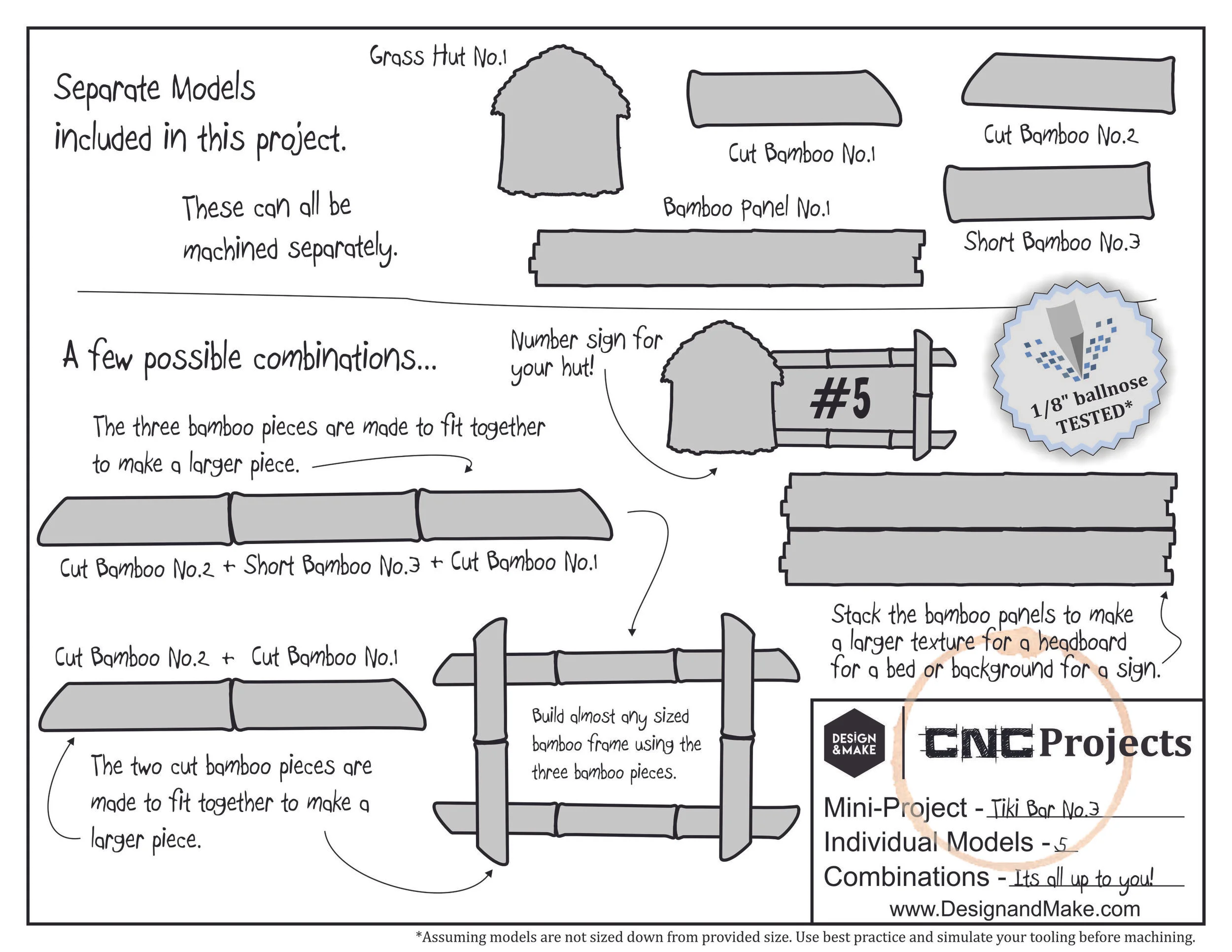 Project Sheet - Click to enlarge.