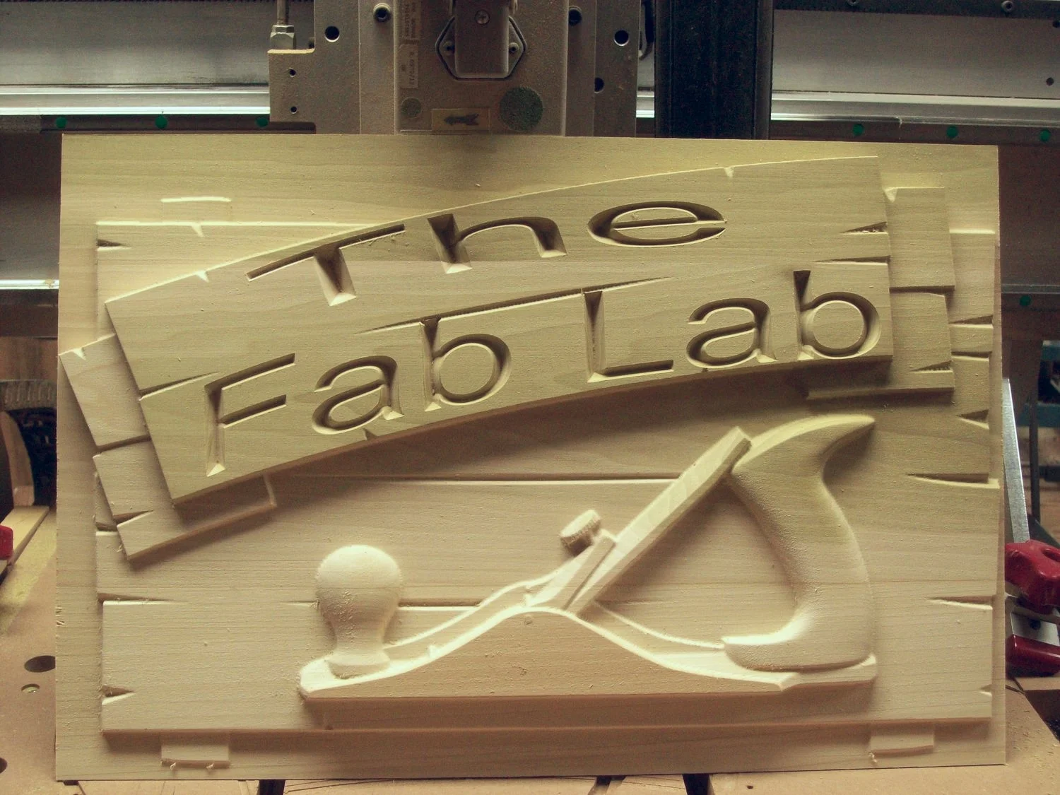 Don's Fab Lab will look some snazzy with this new sign!