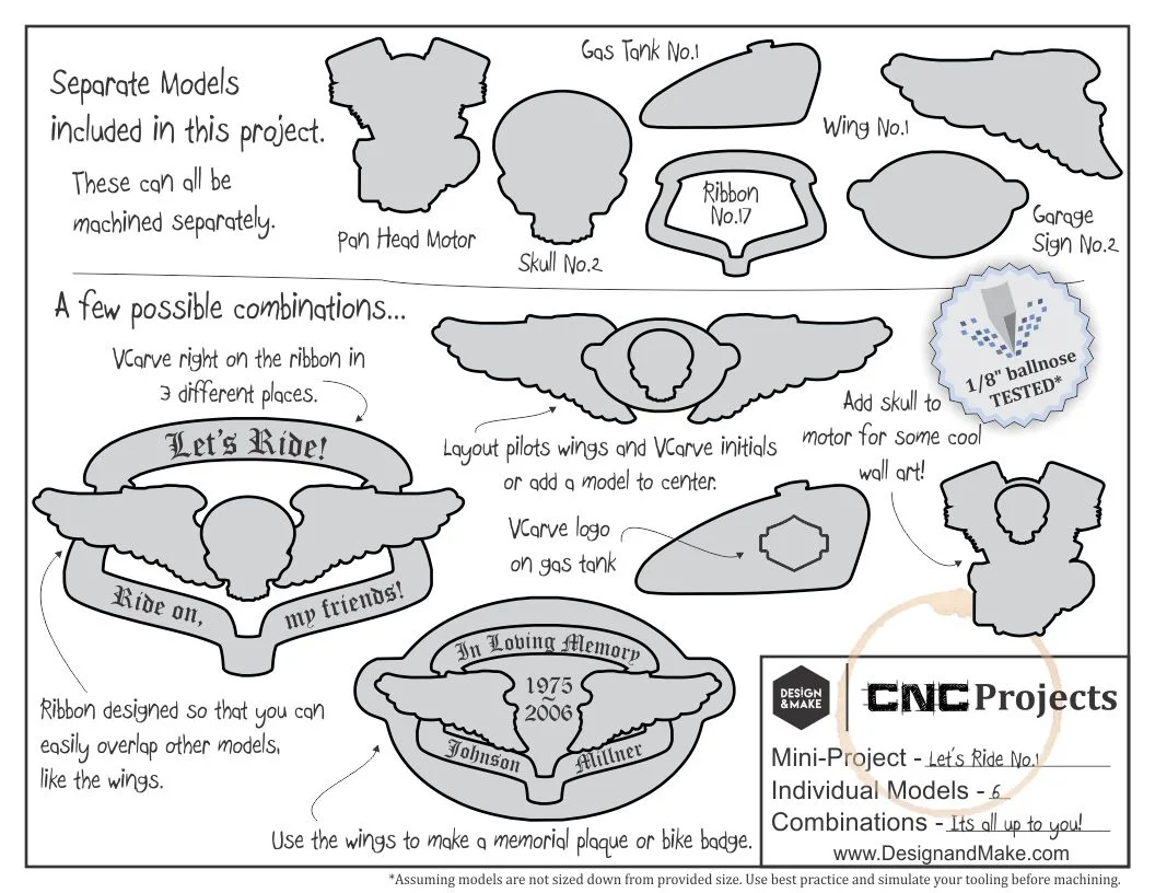 Project Sheet - Click to enlarge.