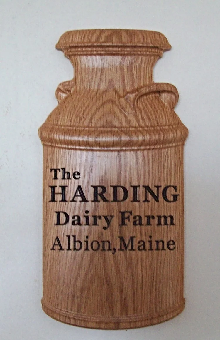 Don has a few milk cans he has made... check them all out !