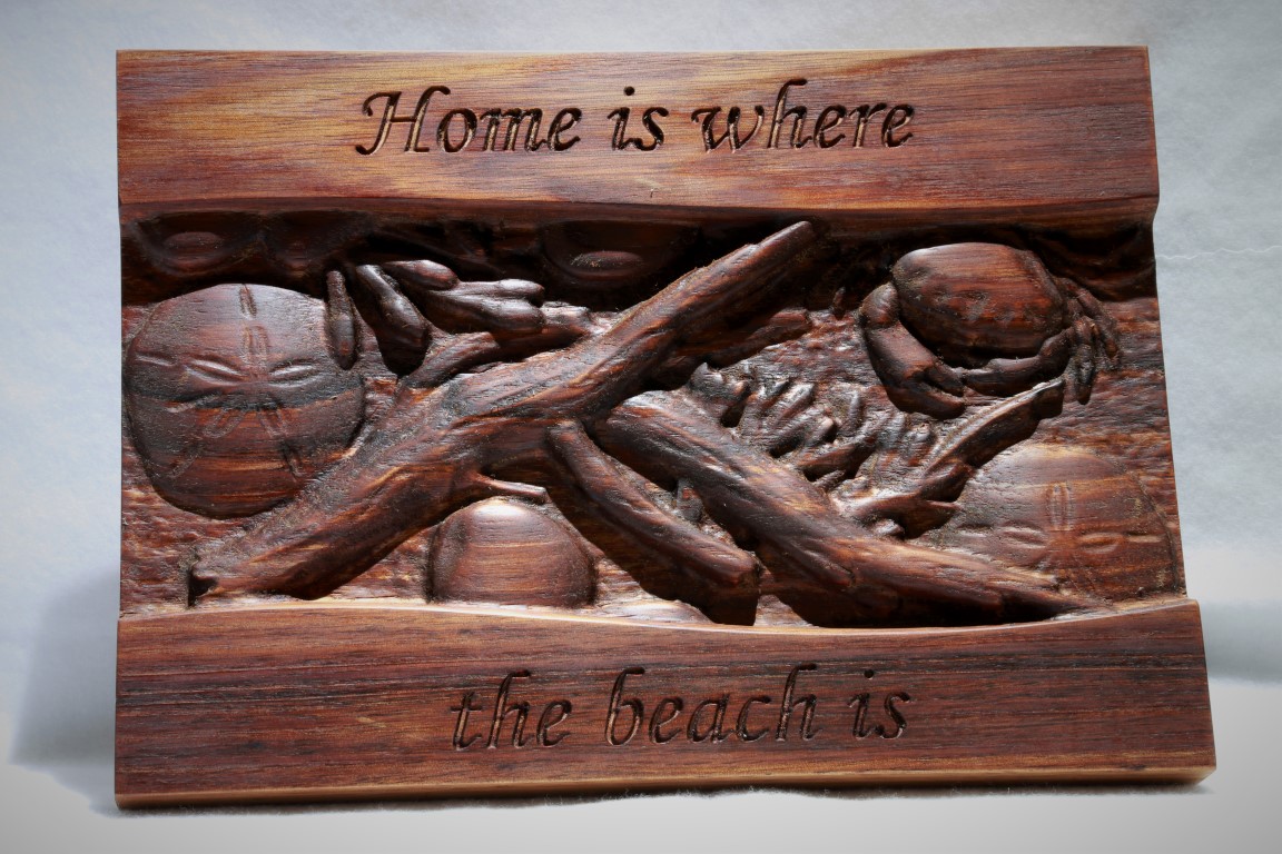 Tony used the assembled layout form the Under the Sea No.2 for this beautiful finished piece! 
